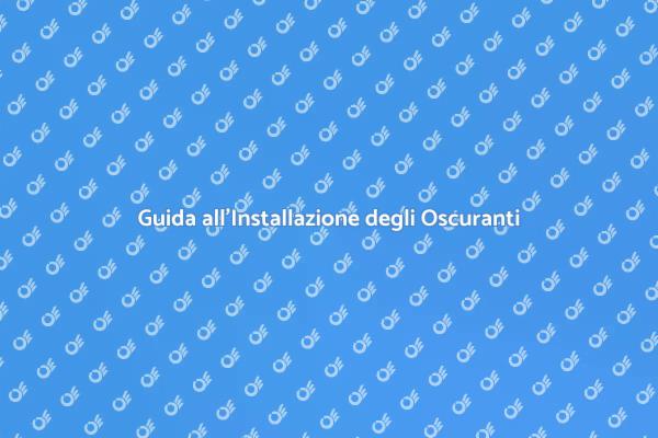 Installazione Facile di Oscuranti per Finestra