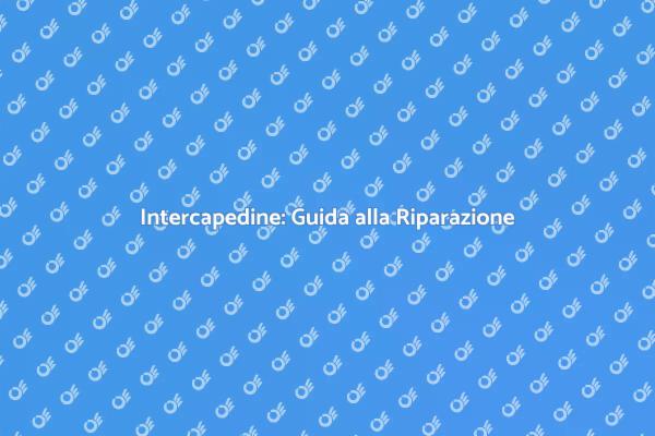 Riparazioni Intercapedine: Ecco Come Fare