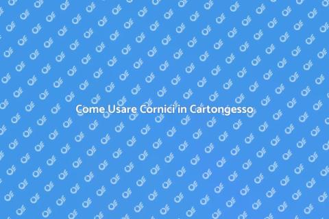 Cornici in Cartongesso per Spazi Unici