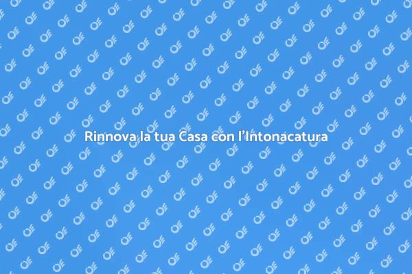 Trasforma la tua Casa con l'Intonacatura