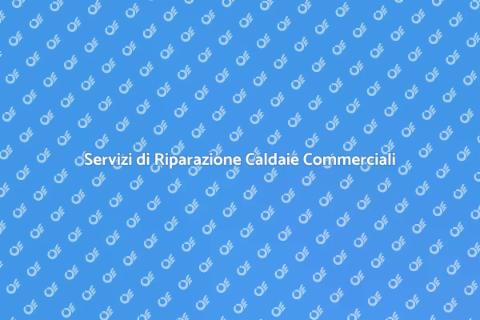 Riparazione Caldaie Commerciali Efficace