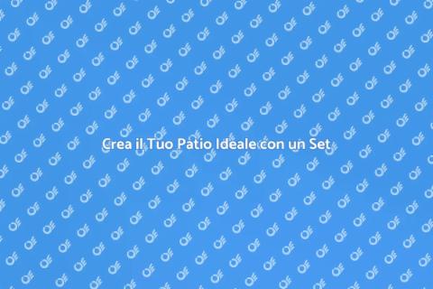 Set da Pranzo per il Tuo Patio