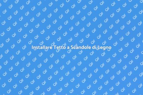 Tetto a Scandole di Legno: Bellezza e Funzionalità