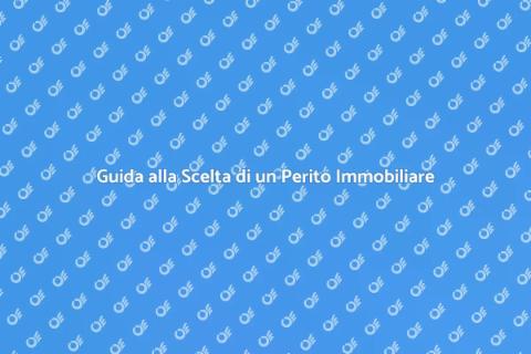 Assumere un Perito Immobiliare