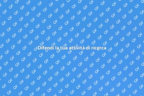 Proteggi la tua attività di ricerca