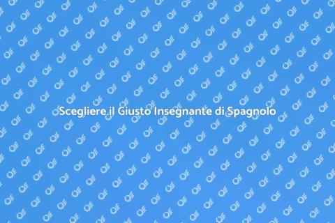 Impara Spagnolo con un Insegnante Esperto