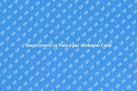 Rivestimento in Pietra per Interni