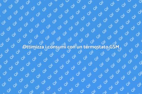 Termostato GSM per gestione energia