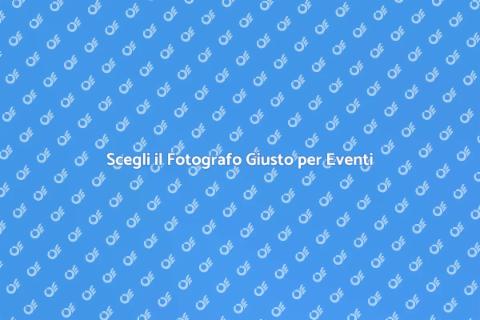 Fotografo per Eventi: Cattura Momenti