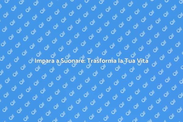 La Musica: Un Viaggio di Trasformazione