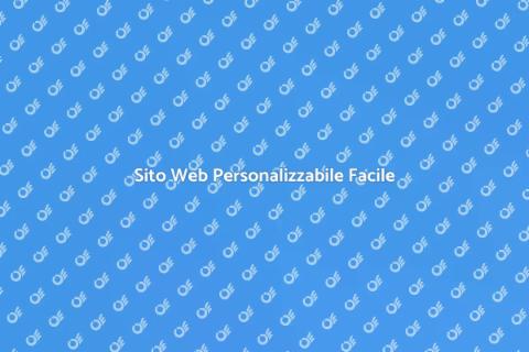 Crea il Tuo Sito Web Personalizzabile