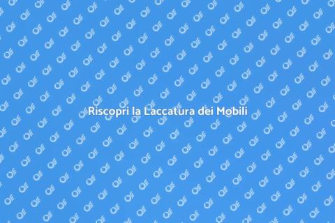 Laccatura Mobili in Legno Patinato