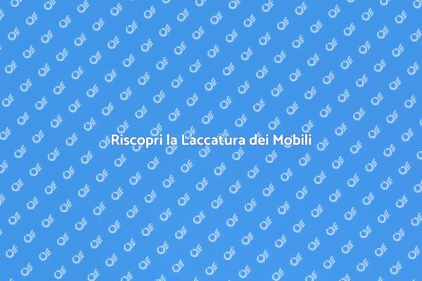 La Magia della Laccatura in Legno