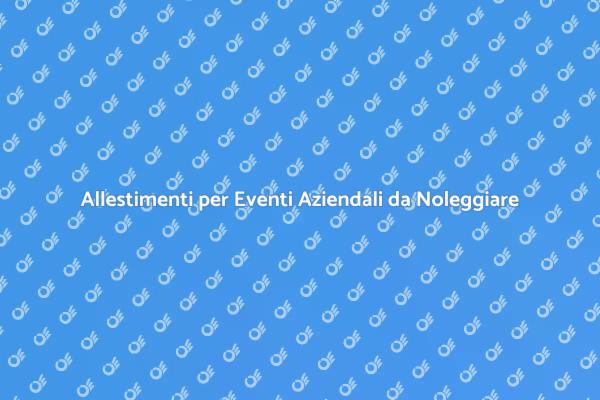Trasforma il Tuo Evento Aziendale