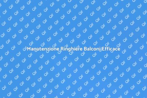 Proteggere Ringhiere Balconi Sicure