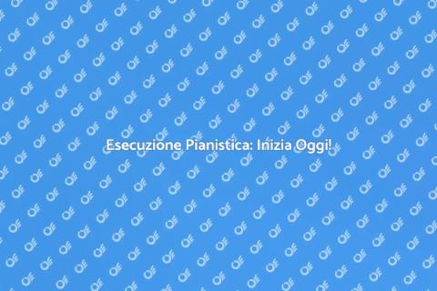 Corso Esecuzione Pianistica