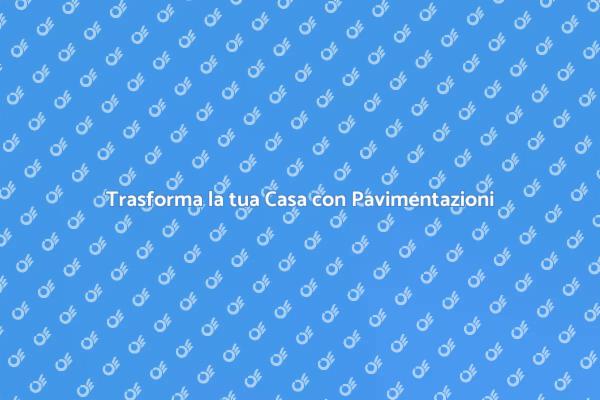 Ristruttura con Pavimentazioni di Qualità