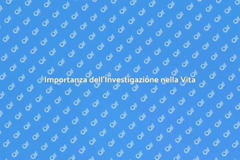 Servizio Investigativo: Risolvi i Misteri