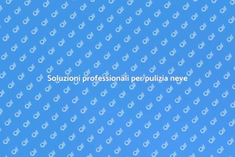 Affitto attrezzature pulizia neve