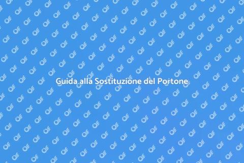 Sostituire un Portone d'Ingresso