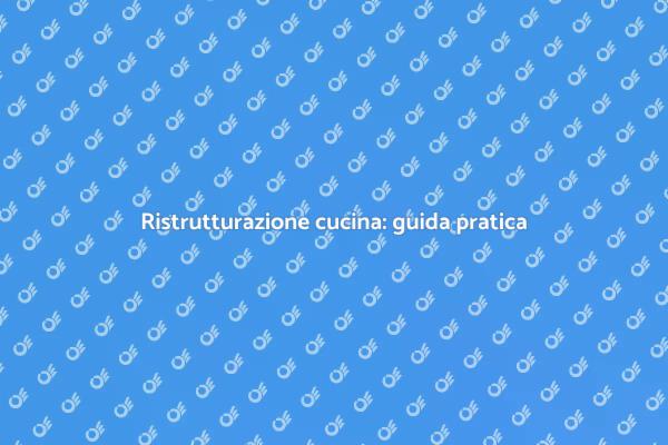 Cucina funzionale: come ristrutturarla