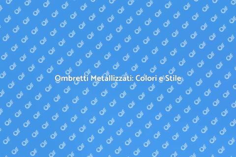 Palette Occhi Metallizzata: Stile Unico