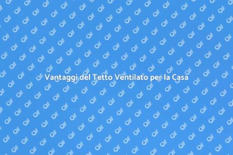 Tetto Ventilato: Comfort e Efficienza