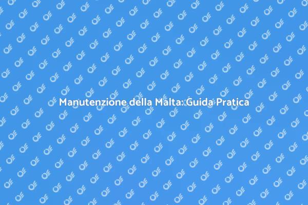Pulizia della Malta: Valorizza la Tua Casa