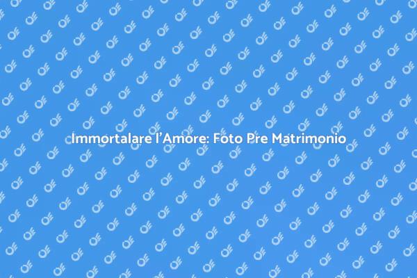 Sessione Fotografica per il Tuo Grande Giorno