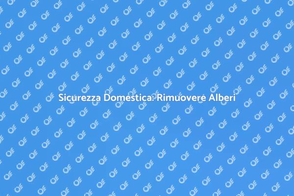 Sicurezza: Perché Rimuovere Alberi Pericolanti