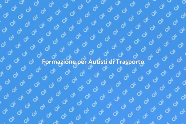 Eccellenza nell’Addestramento Autisti