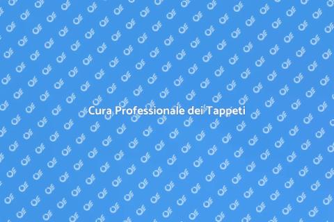 Pulizia Tappeti: Affidati ai Professionisti