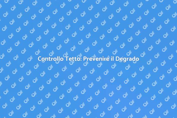 Ispezione Tetto: Prevenzione Danni