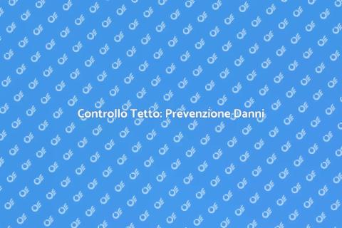 Ispezione del Tetto: Sicurezza Casa