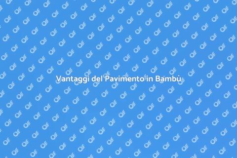 Pavimenti in Bambù: Eleganza Naturale