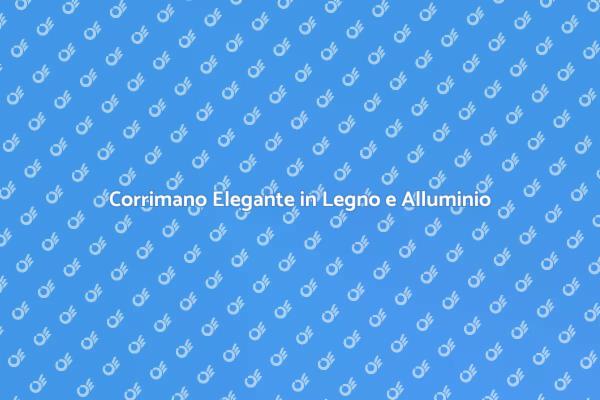 Un Corrimano Estetico e Sicuro