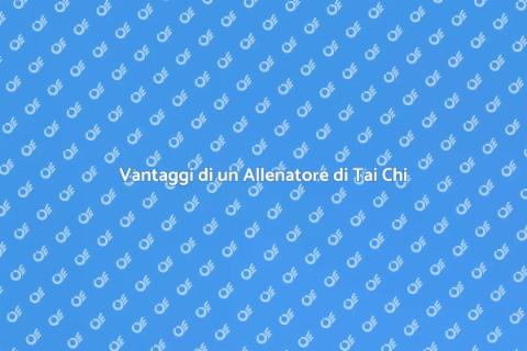 Allenatore Privato per Tai Chi