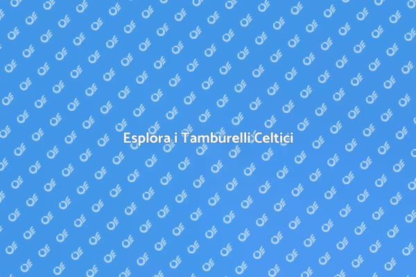 Ritmi Antichi dei Tamburelli Celtici