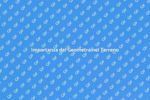 Geometra per Misurare Terreno