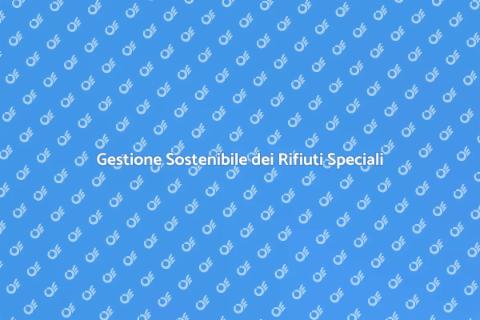 Sostenibilità Economica Rifiuti Speciali