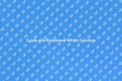 Rimuovere Rifiuti dal Giardino