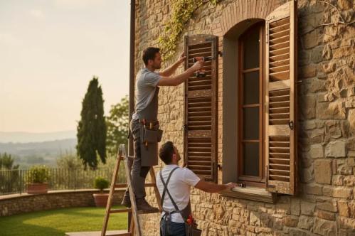 rimozione persiane