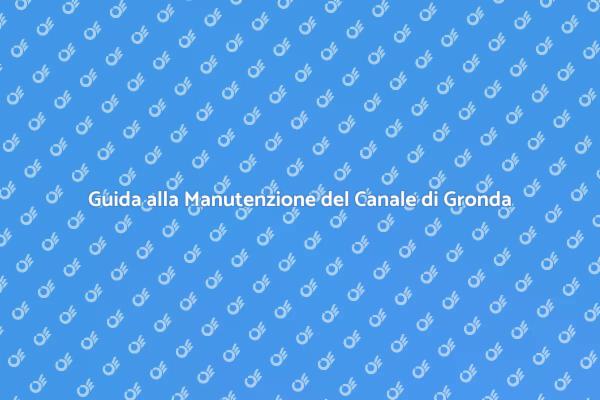Manutenzione Ottimale del Canale di Gronda