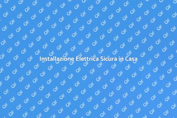 Pannelli Elettrici: Sicurezza e Funzionalità