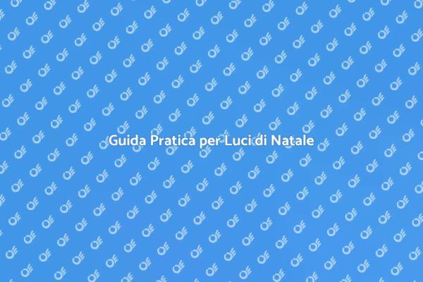 Montaggio Facile delle Luci di Natale