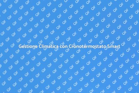 Cronotermostato Smart da Incasso