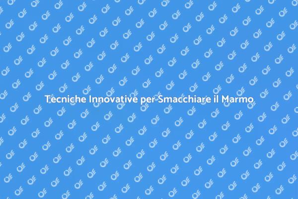 Rinnova il Tuo Marmo: Tecnologie e Soluzioni