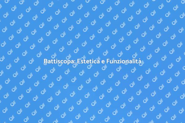 Il Battiscopa: Un Tocco di Stile