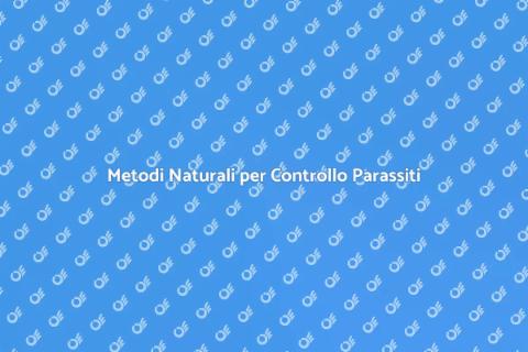 Controllo Parassiti Senza Pesticidi