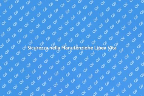 Manutenzione Linea Vita Retrattile